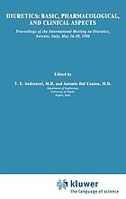 Diuretics : basic, pharmacological, and clinical aspects : proceedings of the International Meeting on Diuretics, Sorrento, Italy, May 26-30, 1986