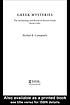 Greek mysteries : the archaeology of ancient Greek... von Michael B Cosmopoulos