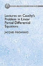 Lectures on Cauchy's problem in linear partial differential equations