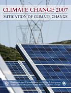 Climate change 2007 : mitigation.