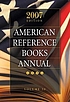 American reference books annual von Shannon Graff Hysell