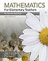 Mathematics for elementary teachers : a conceptual... von Albert B Bennett