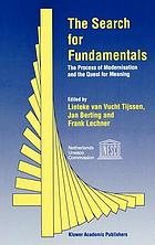 The search for fundamentals : the process of modernisation and the quest for meaning