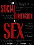 The social dimension of sex
