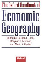 The Oxford handbook of economic geography