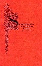 Shakespeare's typological satire : a study of the Falstaff-Oldcastle problem