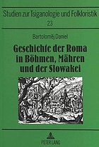 Geschichte der Roma in Böhmen, Mähren und der Slowakei