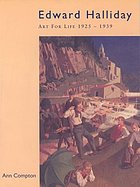 Edward Halliday : art for life, 1925-1939
