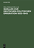 Quellen zur deutschen politischen Emigration 1933-1945... by  Ursula Adam 
