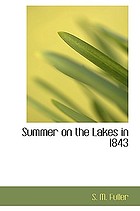 Summer on the lakes in 1843