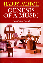 Genesis of a music : an account of a creative work, its roots and its fulfillments