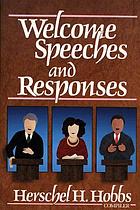Welcome speeches and responses