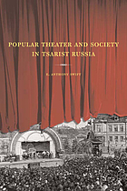 Popular theater and society in Tsarist Russia