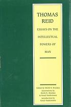 Essays on the intellectual powers of man