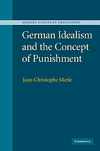 German idealism and the concept of punishment