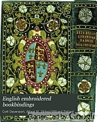 English embroidered bookbindings;