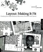 Layout : making it fit : finding the right balance between content and space