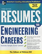 Resumes for engineering careers : with sample cover letters