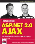 Professional ASP.NET 2.0 Ajax
