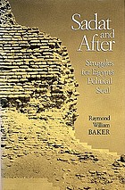 Sadat and after : struggles for Egypt's political soul