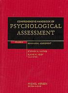 Comprehensive handbook of psychological assessement. Vol. 3, Behavioral assessment