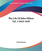 The life of John Milton