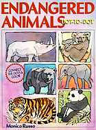 Endangered animals dot-to-dot