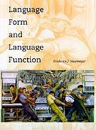 Language form and language function