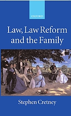 Law, law reform, and the family