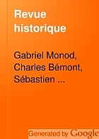Revue historique.