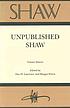 Unpublished Shaw
