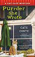 Purrder she wrote by  Cate Conte 