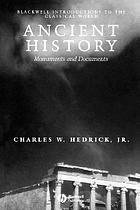 Ancient history : monuments and documents
