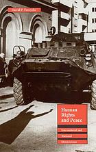 Human rights and peace : international and national dimensions
