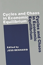 Cycles and chaos in economic equilibrium