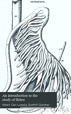 An introduction to the study of fishes,