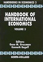 Handbook of international economics. 3