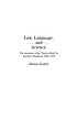 Law, language, and science : the invention of... de Diana Jeater