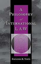 A philosophy of international law