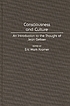 Consciousness and culture : an introduction to the thought of Jean Gebser