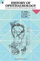 History of ophthalmology