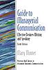 Guide to managerial communication : effective... de Mary Munter