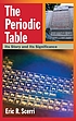 The periodic table : its story and its significance de  Eric R Scerri 