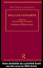 William Congreve