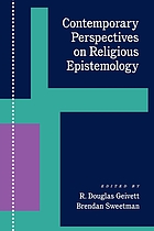 Contemporary perspectives on religious epistemology