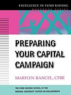 Preparing your capital campaign