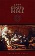1599 Geneva Bible : the Holy Scriptures contained... 