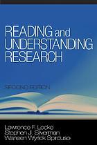 Reading and understanding research