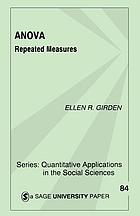 ANOVA : repeated measures