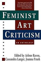 Feminist art criticism : an anthology